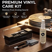 PREMIUM VINYL RECORD CLEANING KIT - with One Spray