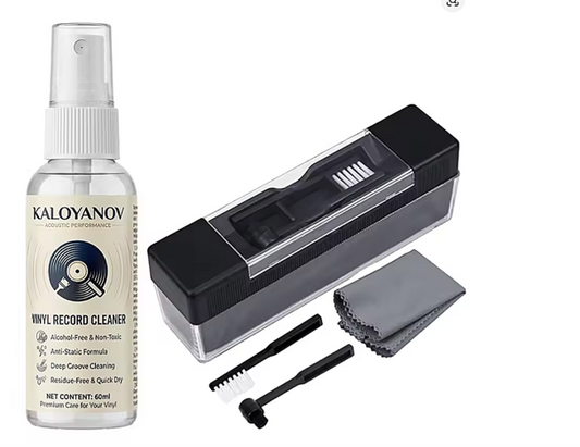PREMIUM VINYL RECORD CLEANING KIT - with One Spray