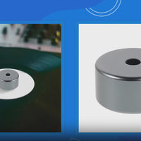 Aluminum record stabilizer