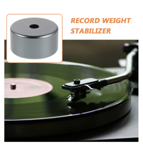 Aluminum record stabilizer
